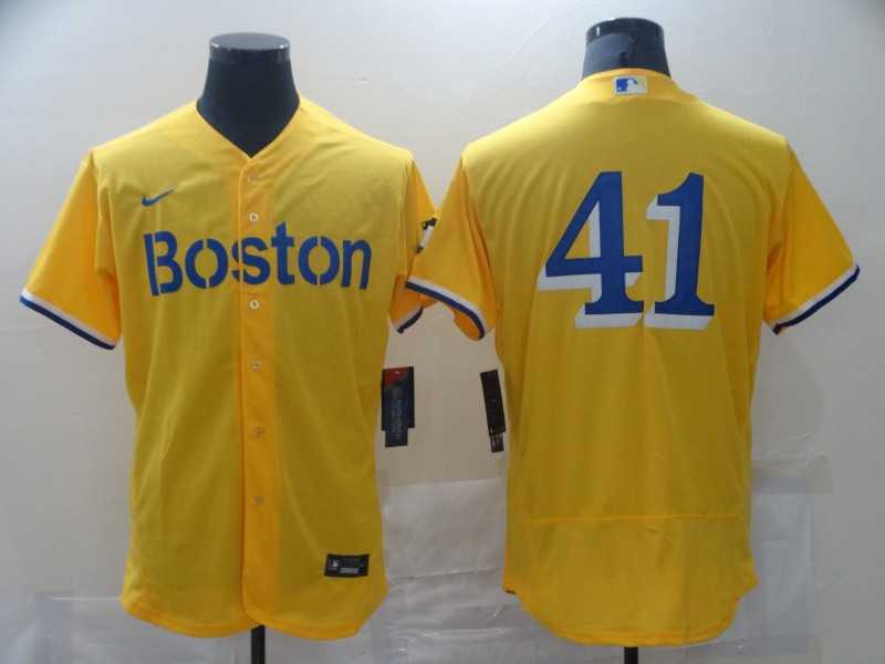 Red Sox 42 Gold Nike 2021 City Connect Replica Player Flexbase Jersey,We sell and wholesale Red Sox 42 Gold Nike 2021 City Connect Replica Player Flexbase Jersey on line form chian!